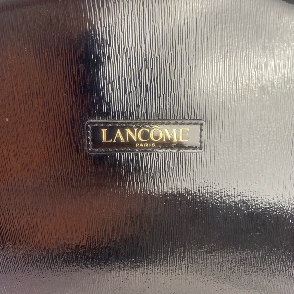Lancôme Paris Faux Patent Leather Makeup Case NWOT - Picture 2 of 10